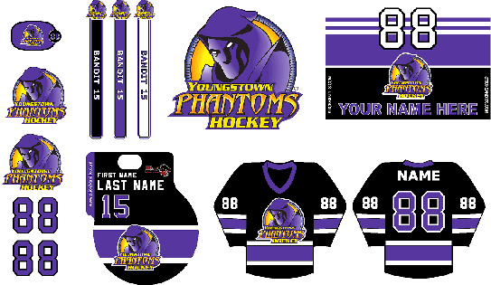 Youngstown Phantoms Stickers & Decals