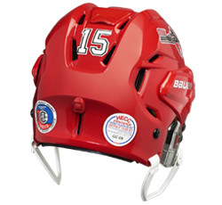 Stickie Bandits Lit Red Drink Helmet