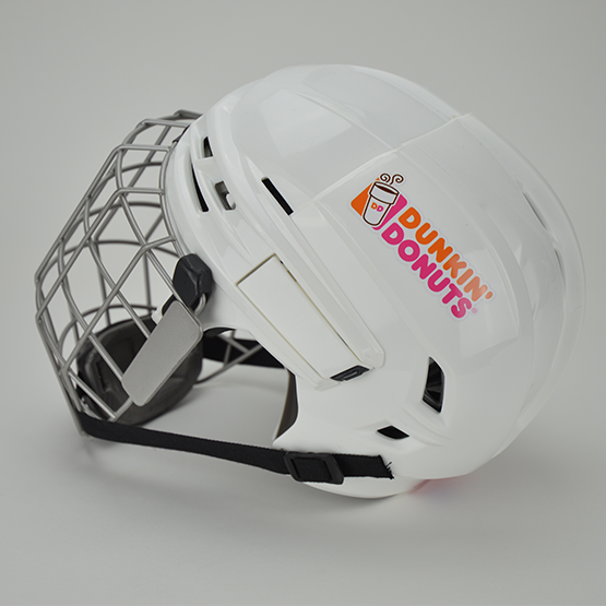 HELMET LOGO ADVERTISEMENTS