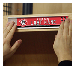 Locker Name Plates